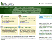 Tablet Screenshot of itstrategic.com.au